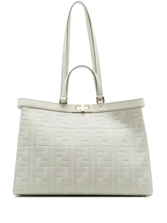 Green X-tote Medium Tote Bag
