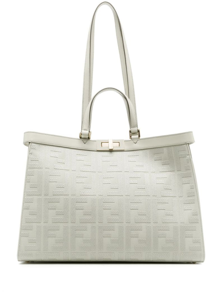 Green X-tote Medium Tote Bag