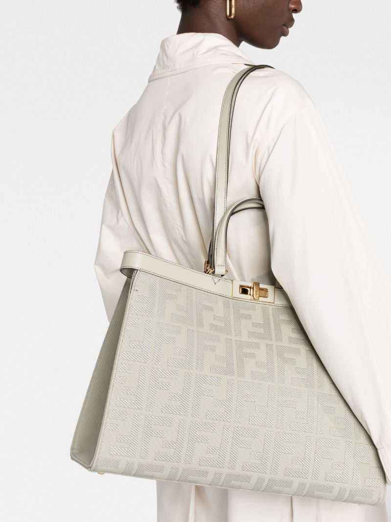 Green X-tote Medium Tote Bag