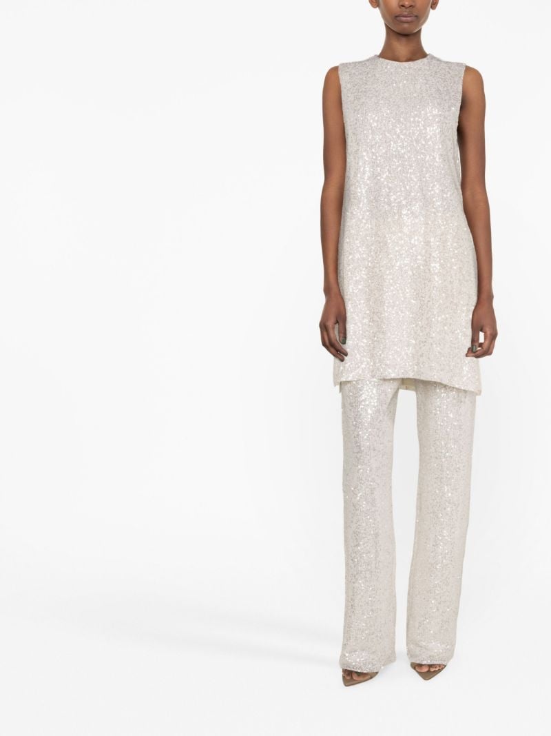Neutral Markus Sequinned Trousers