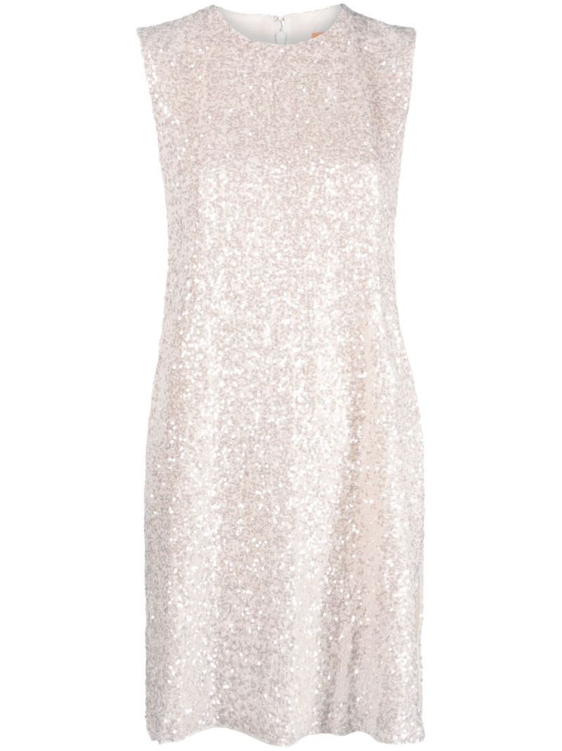 White Isha Sequin-embellished Top