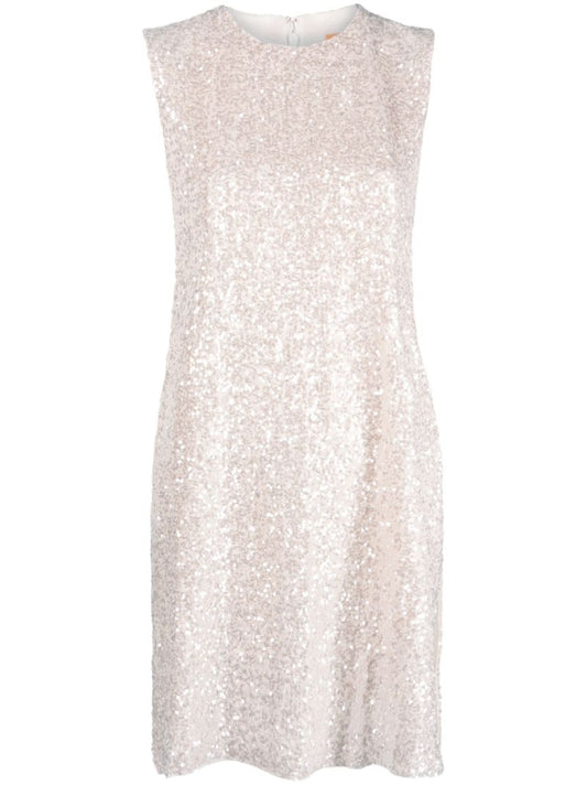 White Isha Sequin-embellished Top