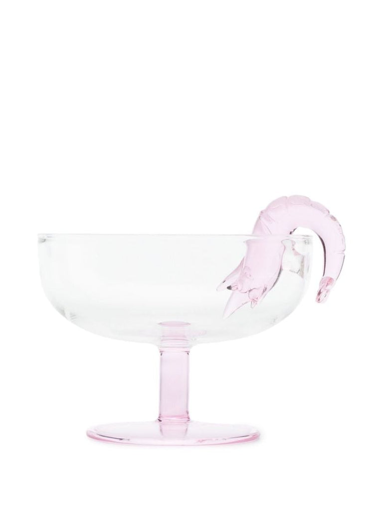 Clear Prawn Cocktail Coupe Glass