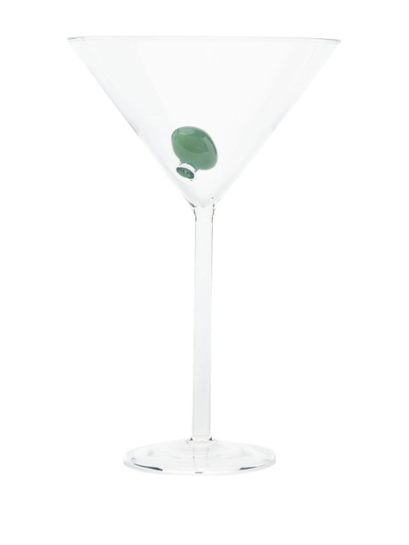 Clear Martini Glass