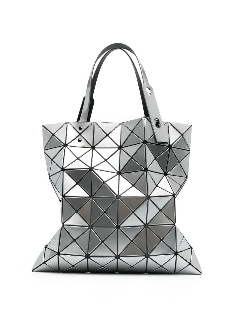 Silver Lucent Metallic Tote Bag