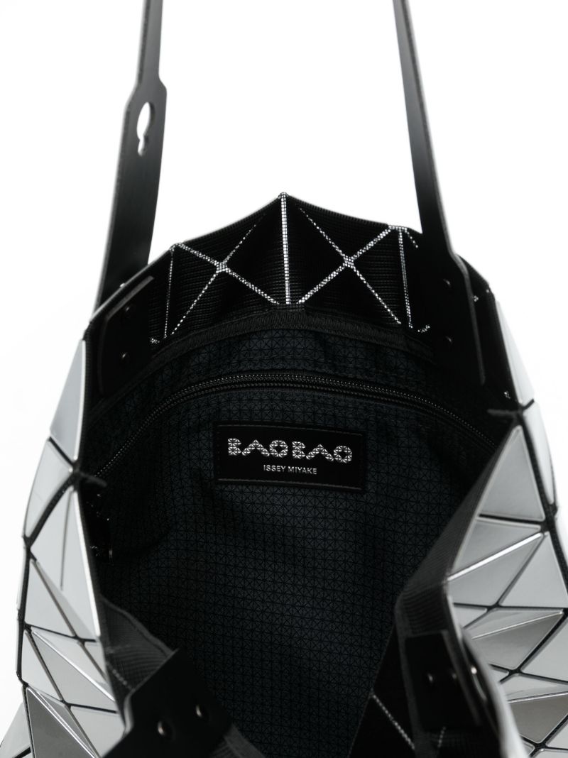 Silver Lucent Metallic Tote Bag