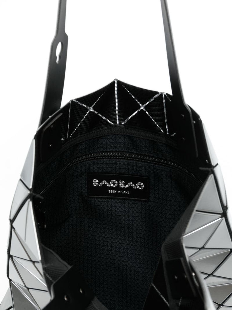 Silver Lucent Metallic Tote Bag