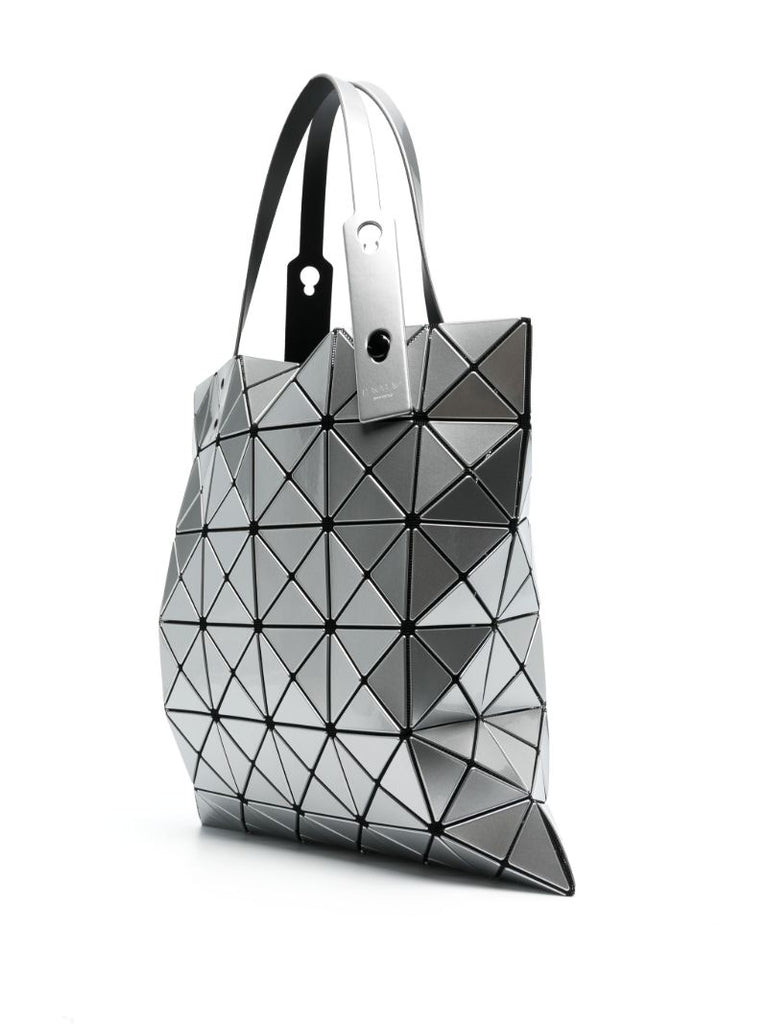 Silver Lucent Metallic Tote Bag