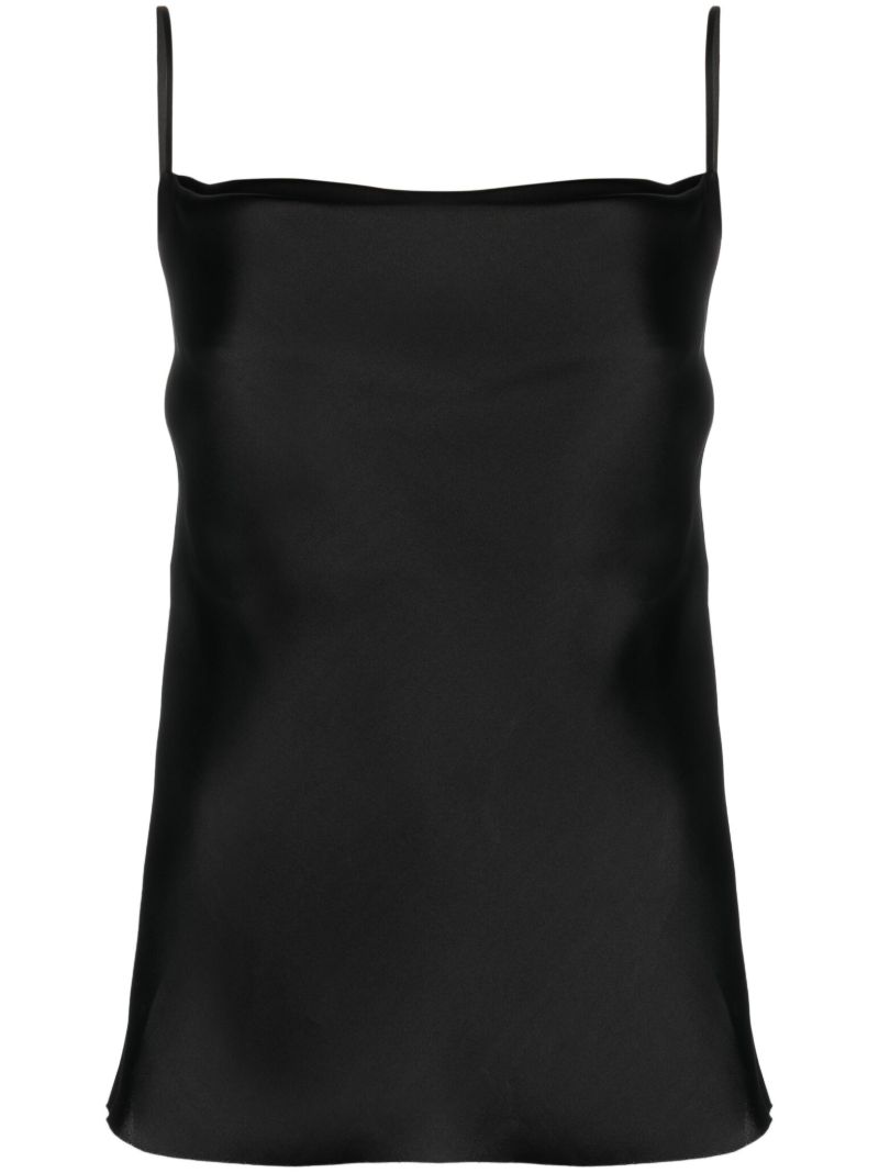 Black Square Neck Camisole Top