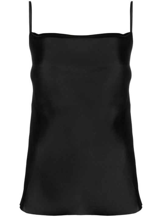 Black Square Neck Camisole Top
