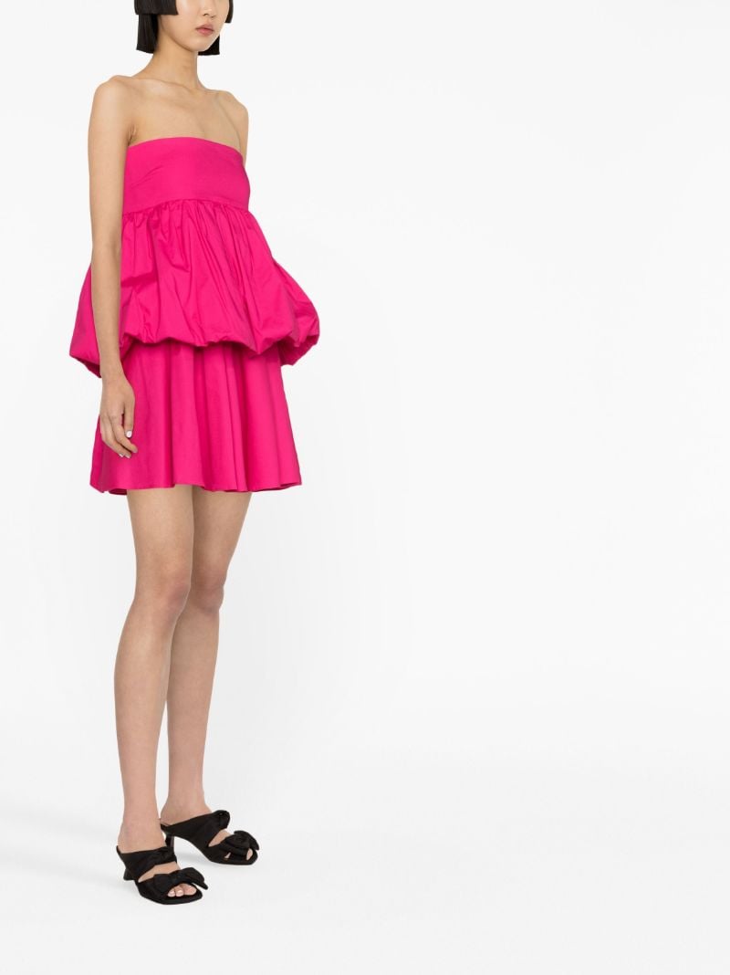 Pink Chloe Strapless Tiered Dress