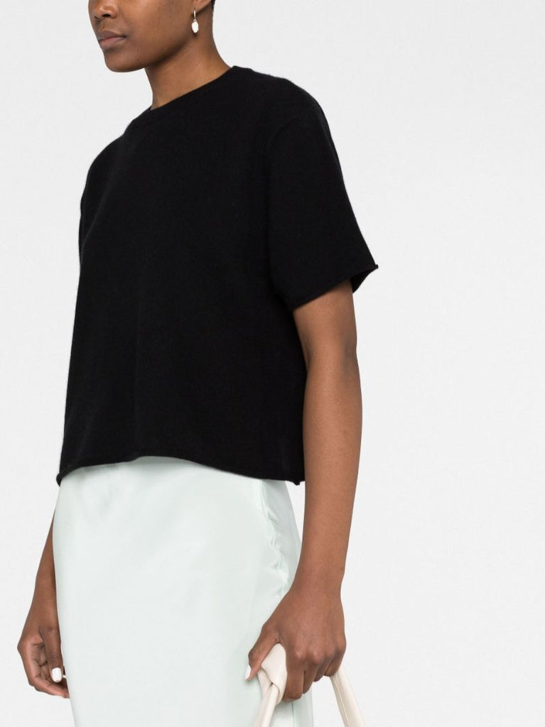 Black Cila Cashmere T-shirt