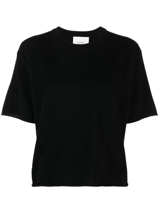 Black Cila Cashmere T-shirt