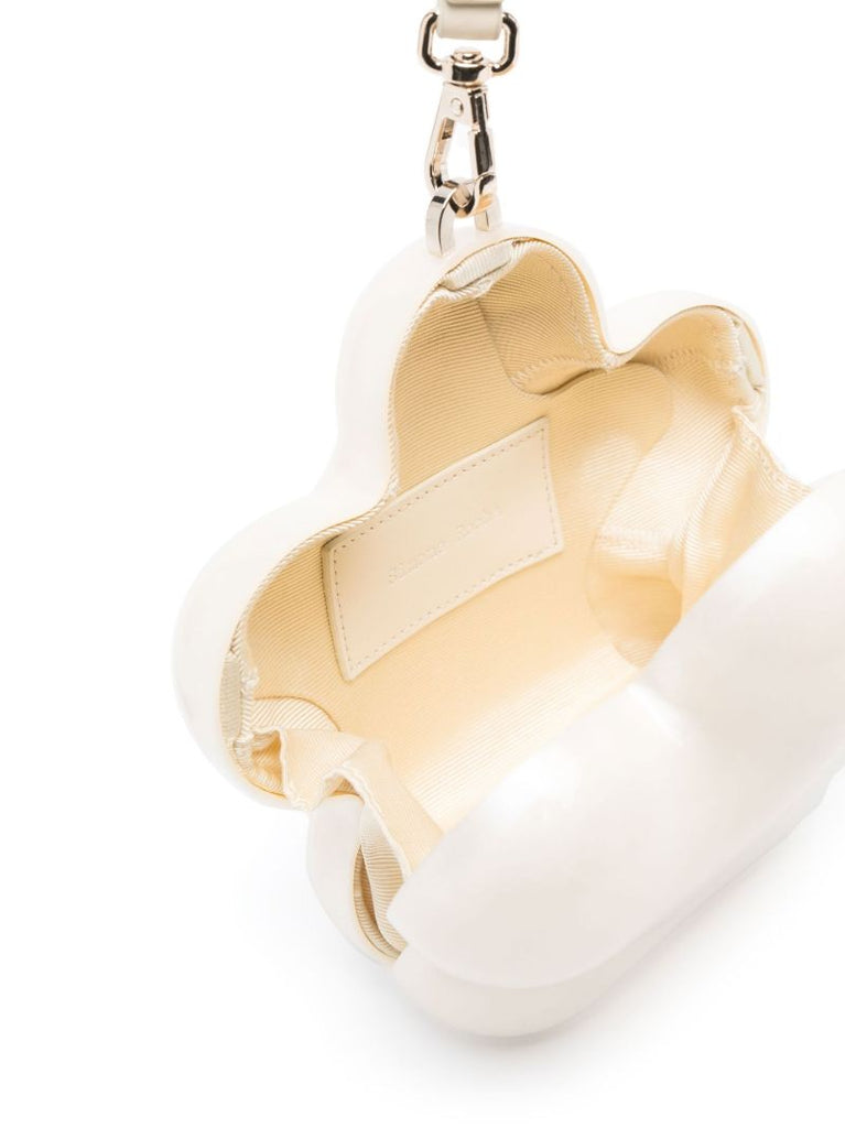 White Micro Star Pearl Bag