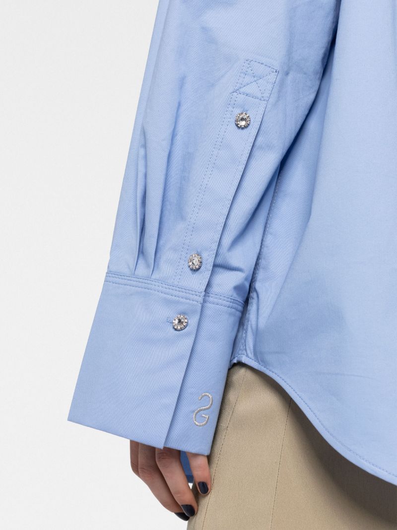 Blue Oversized Shirt