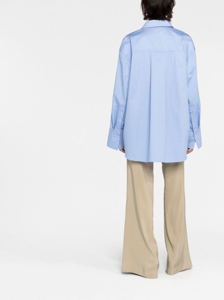 Blue Oversized Shirt