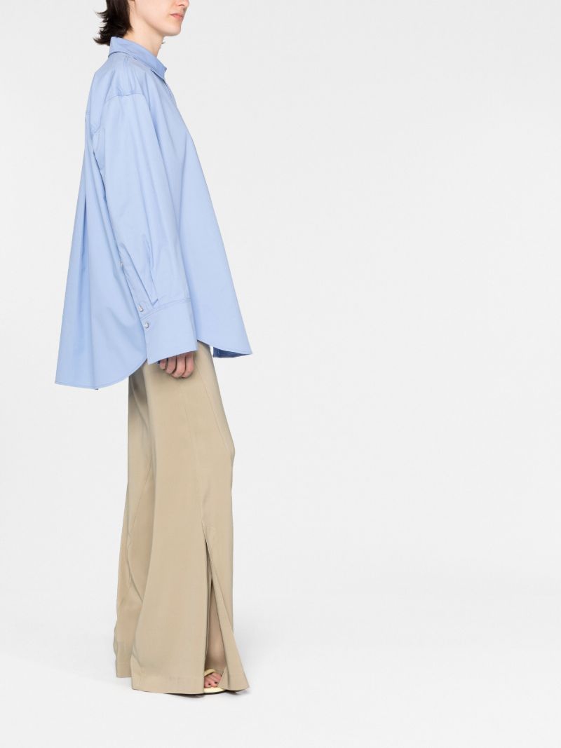 Blue Oversized Shirt