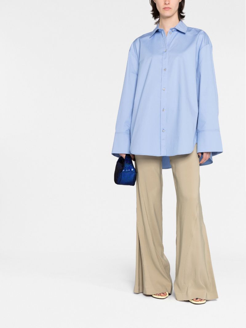 Blue Oversized Shirt