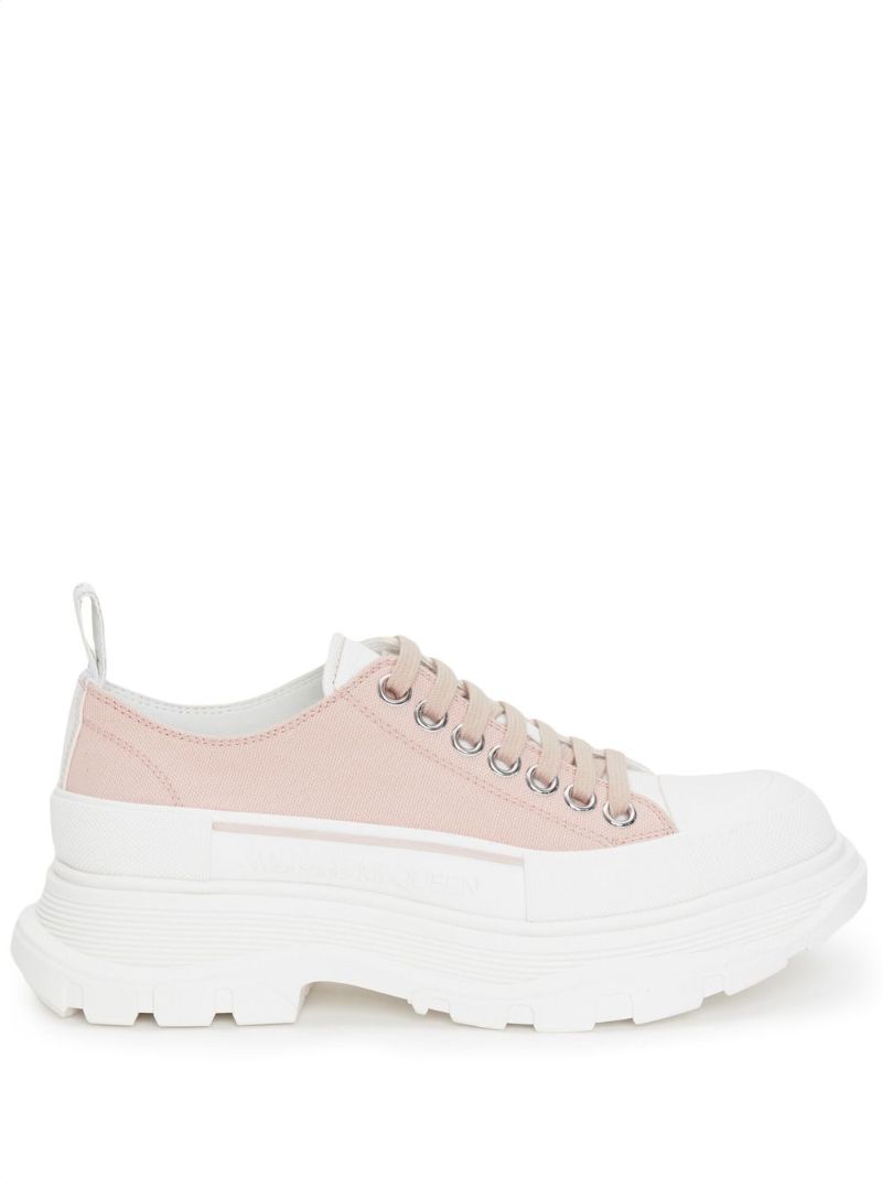 Pink Tread Slick Sneakers