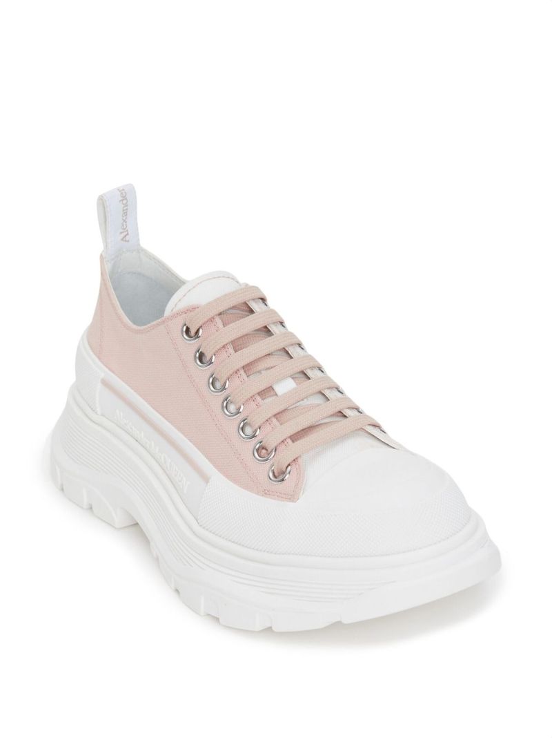 Pink Tread Slick Sneakers