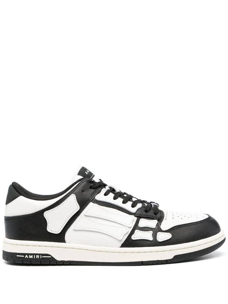 White Skel Top Panelled Sneakers