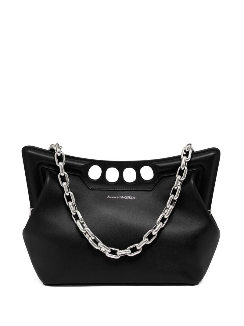 Black the Peak Small Leather Bag