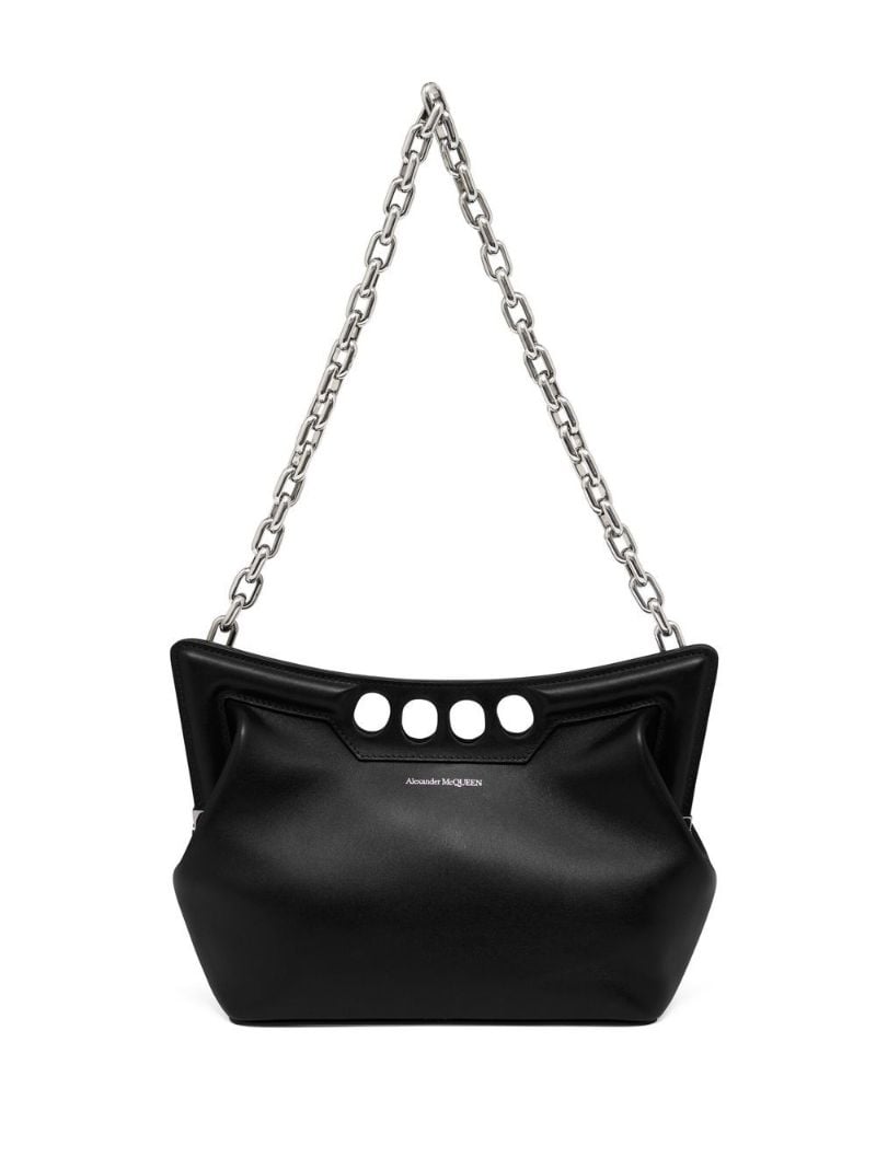Black the Peak Small Leather Bag