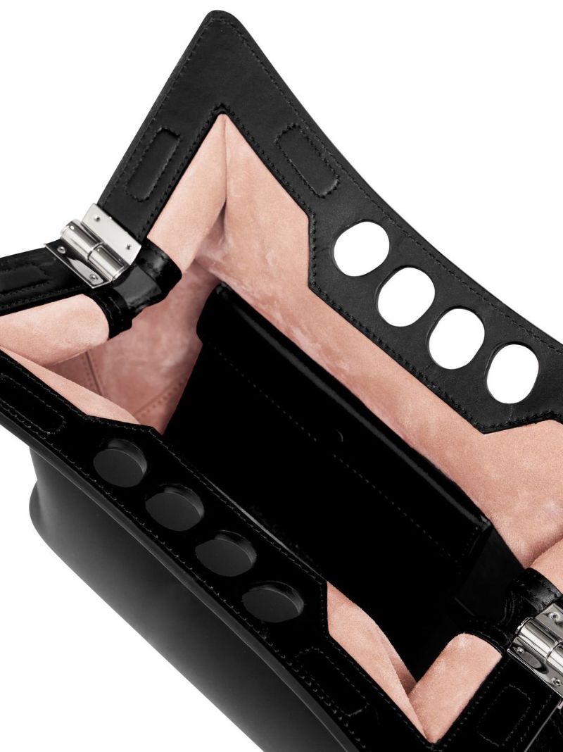 Black the Peak Small Leather Bag