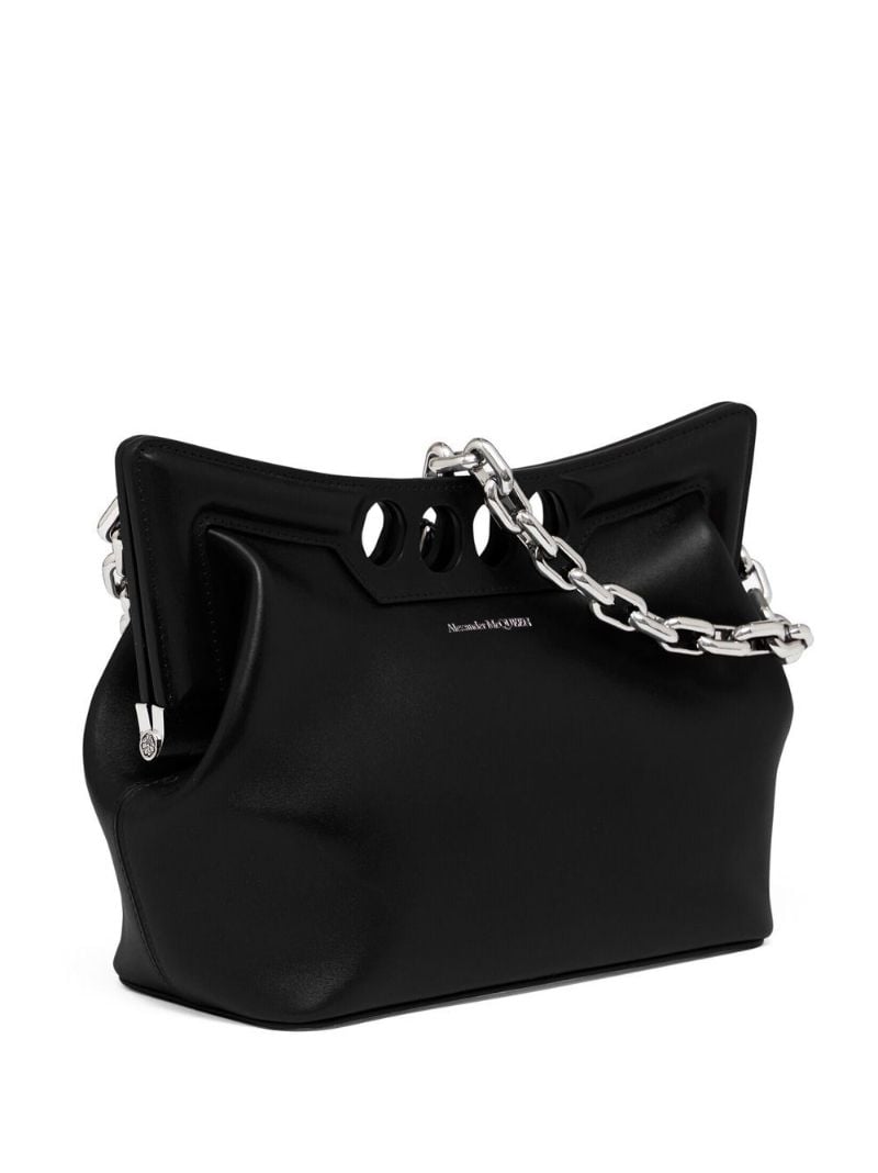 Black the Peak Small Leather Bag