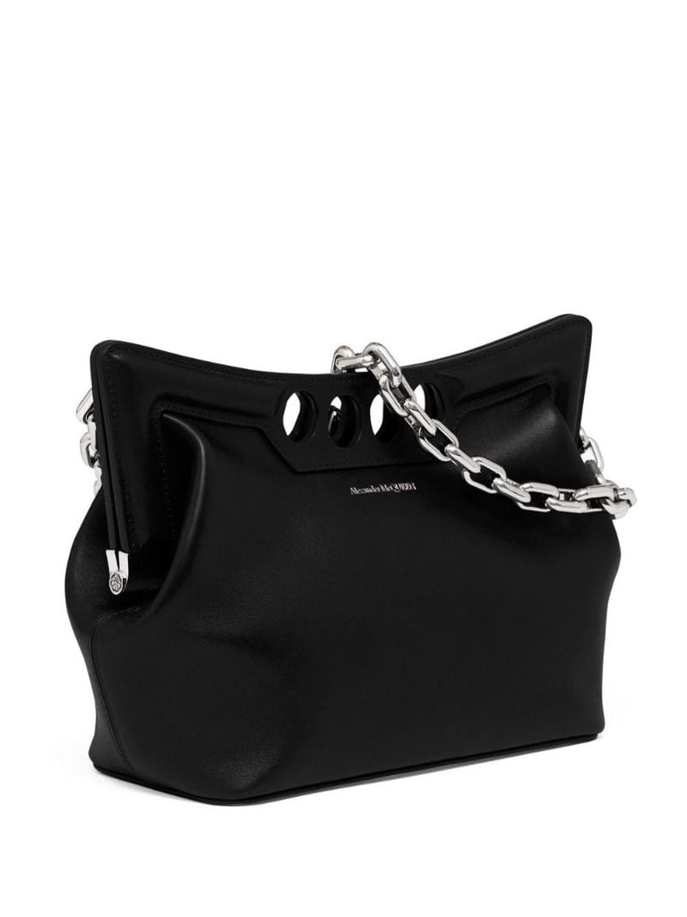 Black the Peak Small Leather Bag