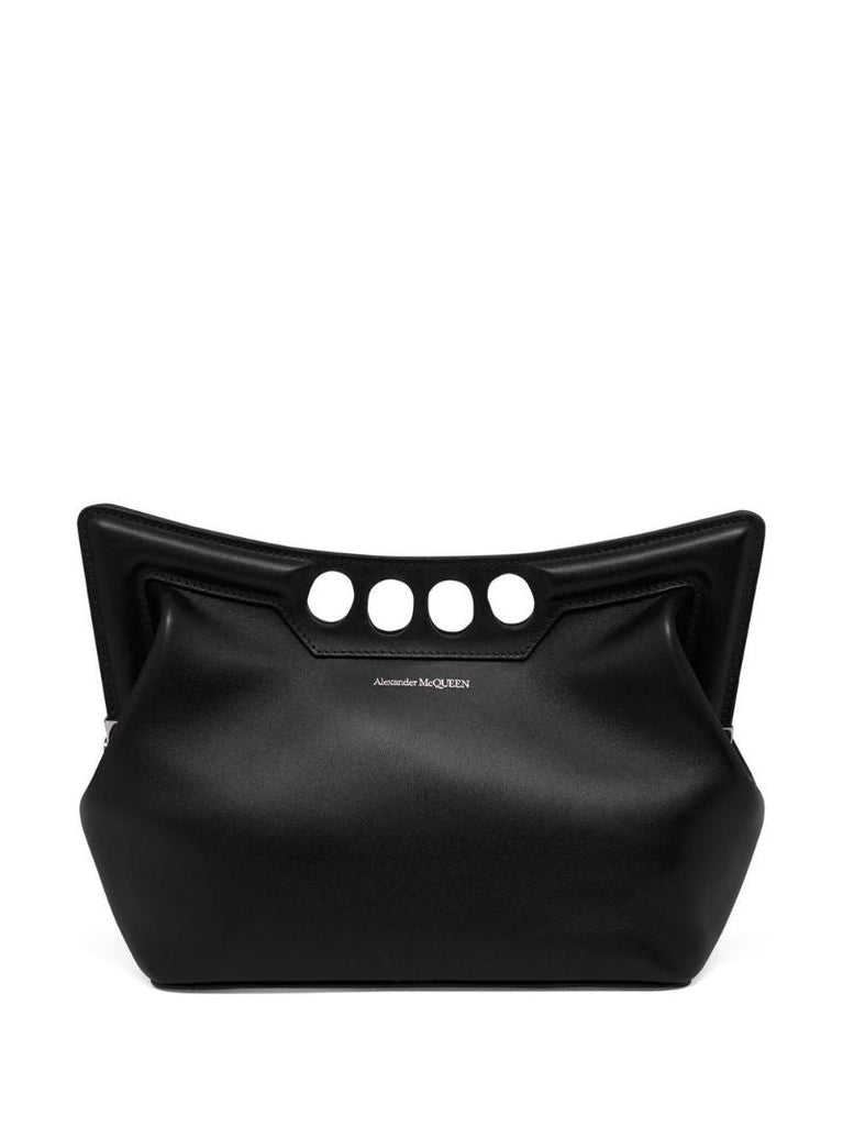 Black the Peak Small Leather Bag