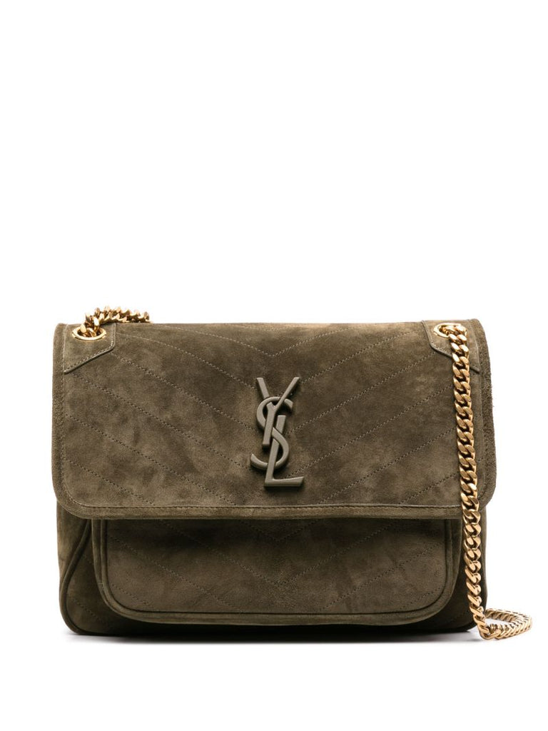 Green Niki Medium Shoulder Bag