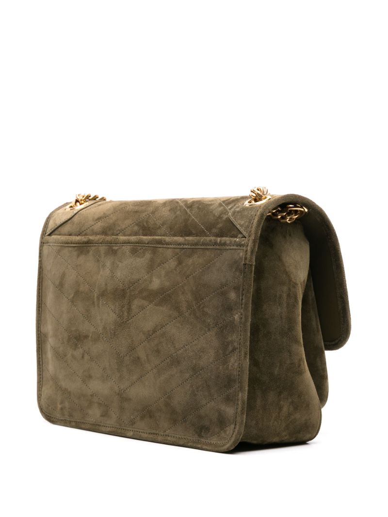 Green Niki Medium Shoulder Bag