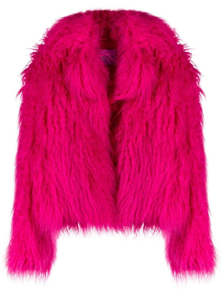 Pink Janet Faux-fur Jacket