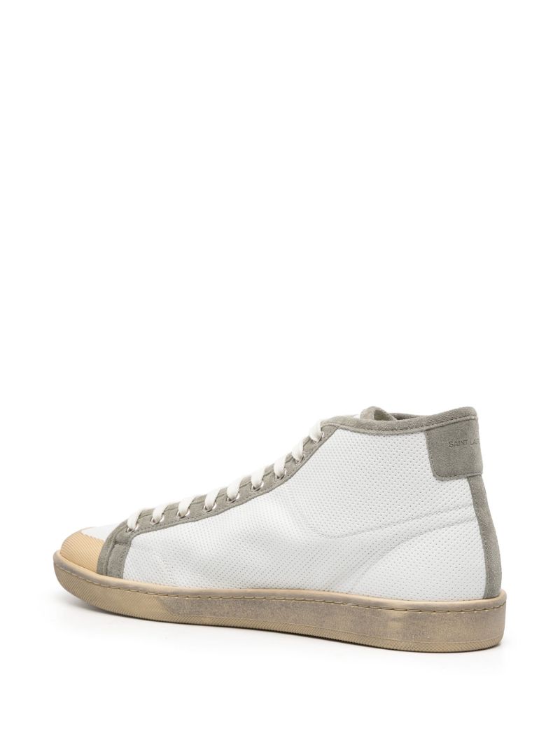 White Sl/39 Leather Sneakers