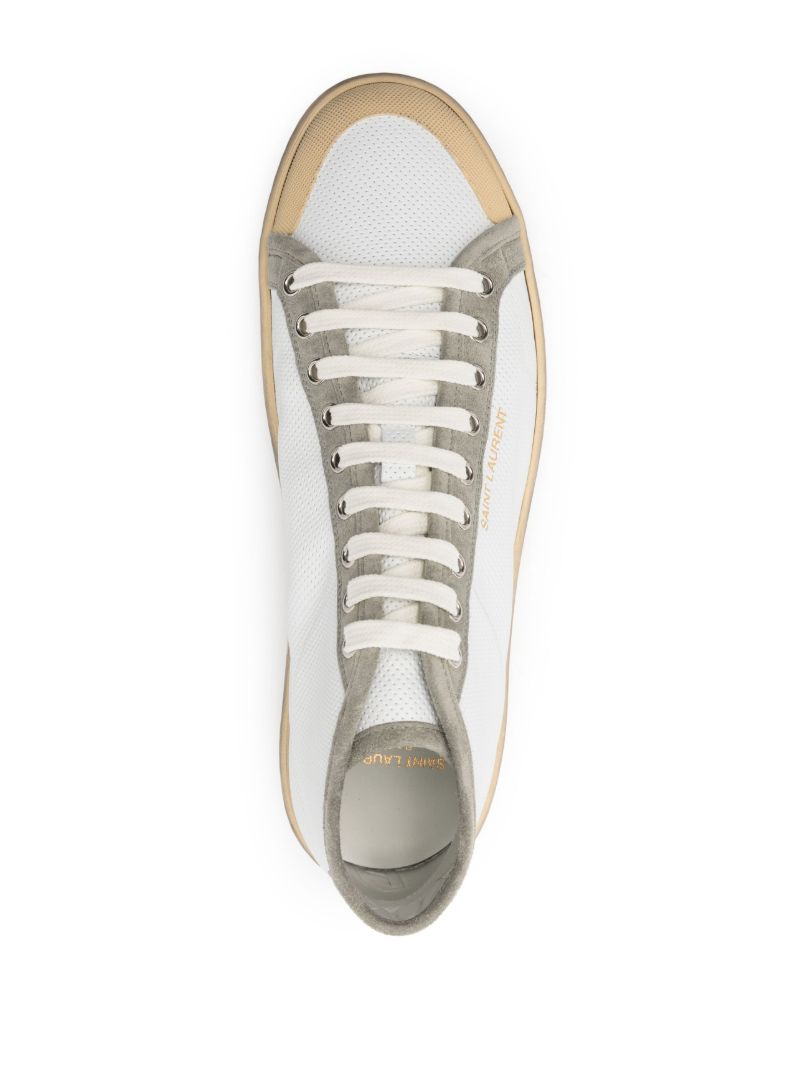 White Sl/39 Leather Sneakers