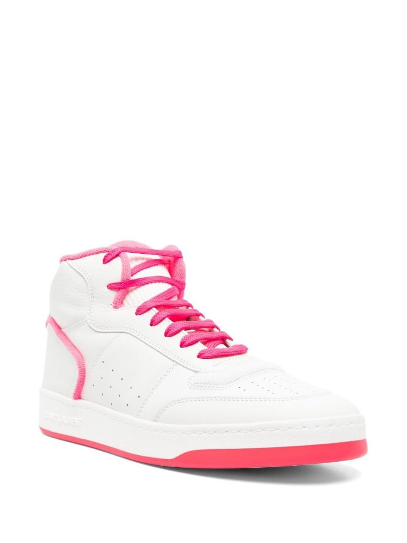 White Leather Sneakers