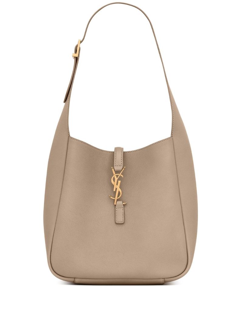 Grey Le 5 Ã_x0083_Â  7 Leather Shoulder Bag