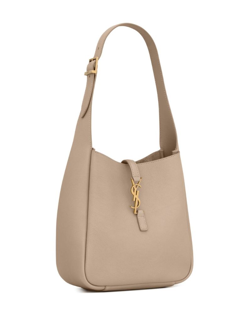 Grey Le 5 Ã_x0083_Â  7 Leather Shoulder Bag