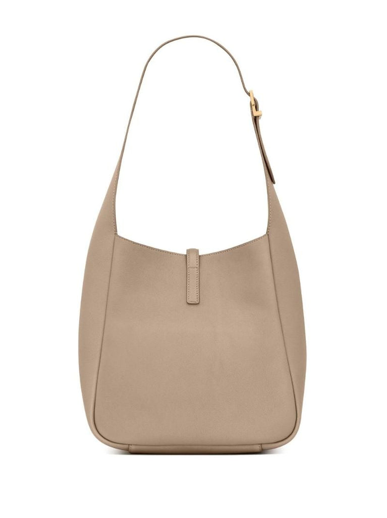 Grey Le 5 Ã_x0083_Â  7 Leather Shoulder Bag