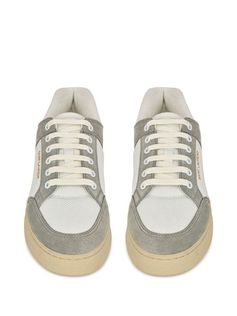 Grey Sl/61 Leather Sneakers