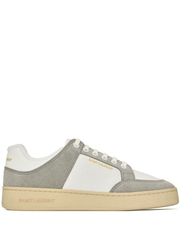 Grey Sl/61 Leather Sneakers