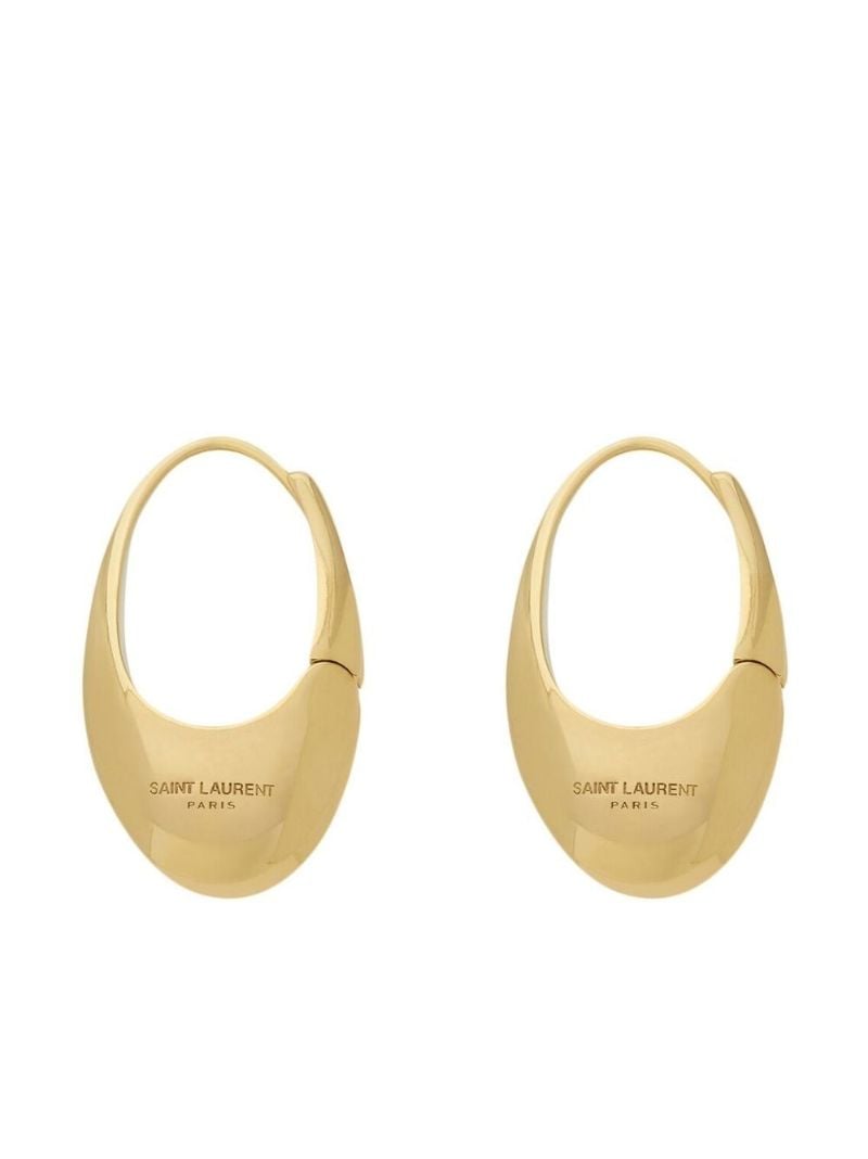 Gold-tone Hoop Earrings