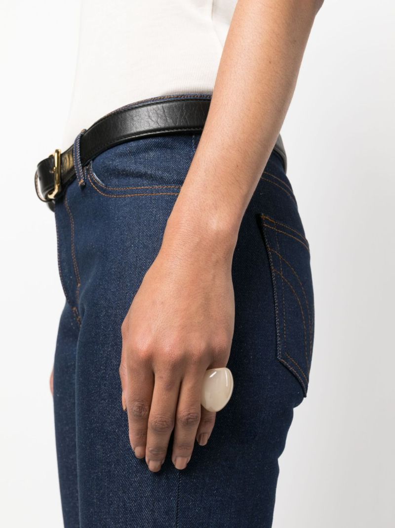 Gold-tone Egg Ring