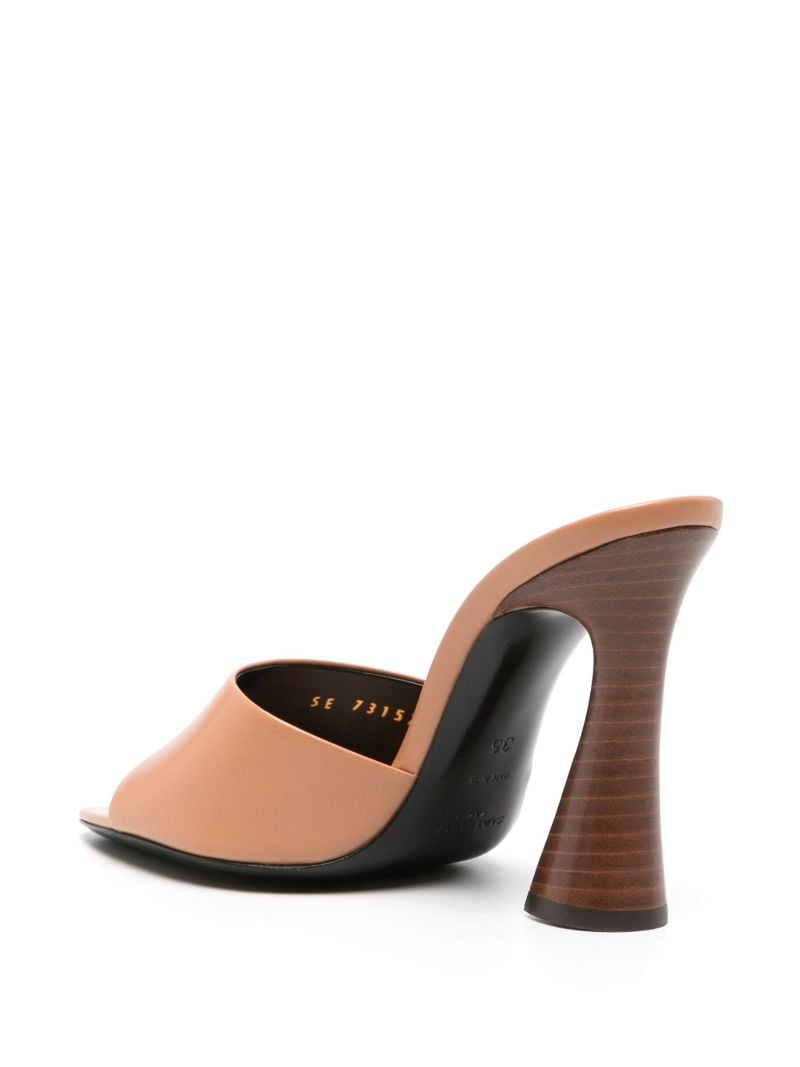 Brown Suite 105 Leather Mules