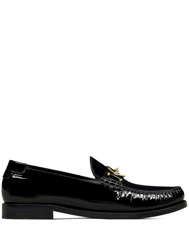 Black Le Loafer Patent Leather Loafers