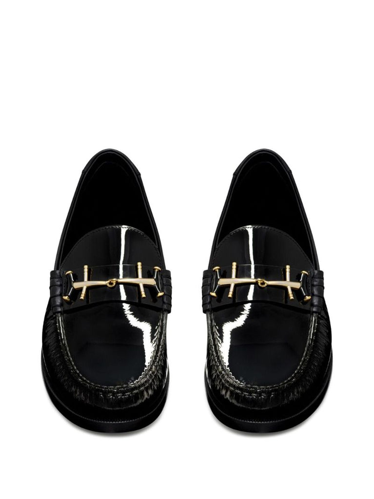 Black Le Loafer Patent Leather Loafers