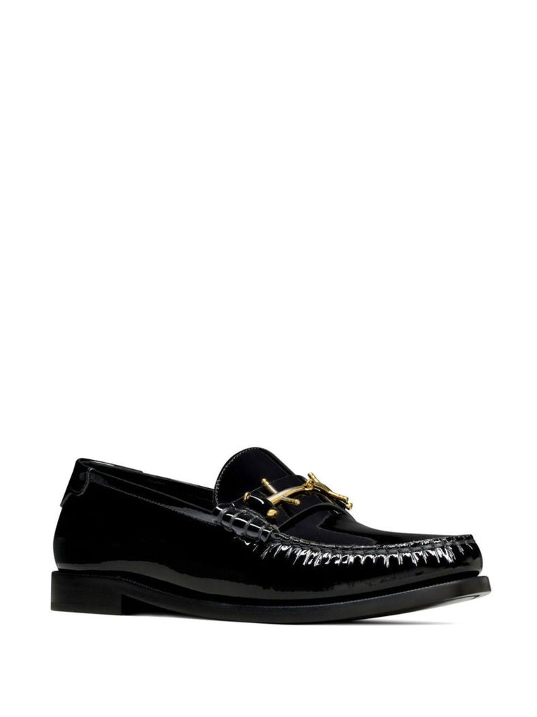 Black Le Loafer Patent Leather Loafers