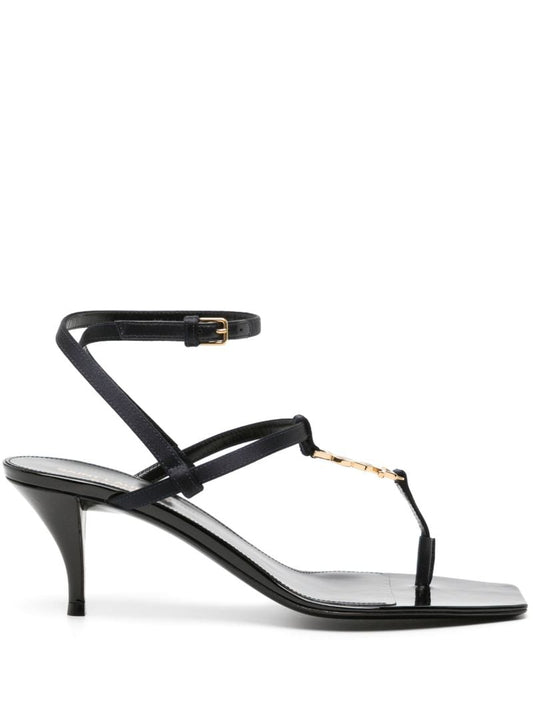 Blue Cassandra 60 Satin Sandals