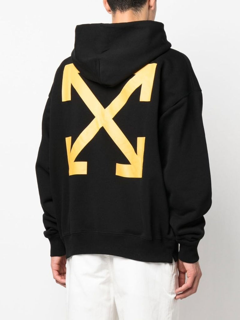 Black Arrows Caravaggio Print Hoodie